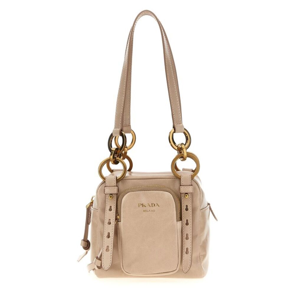 Prada Multicolor Calfskin Women's Handbag